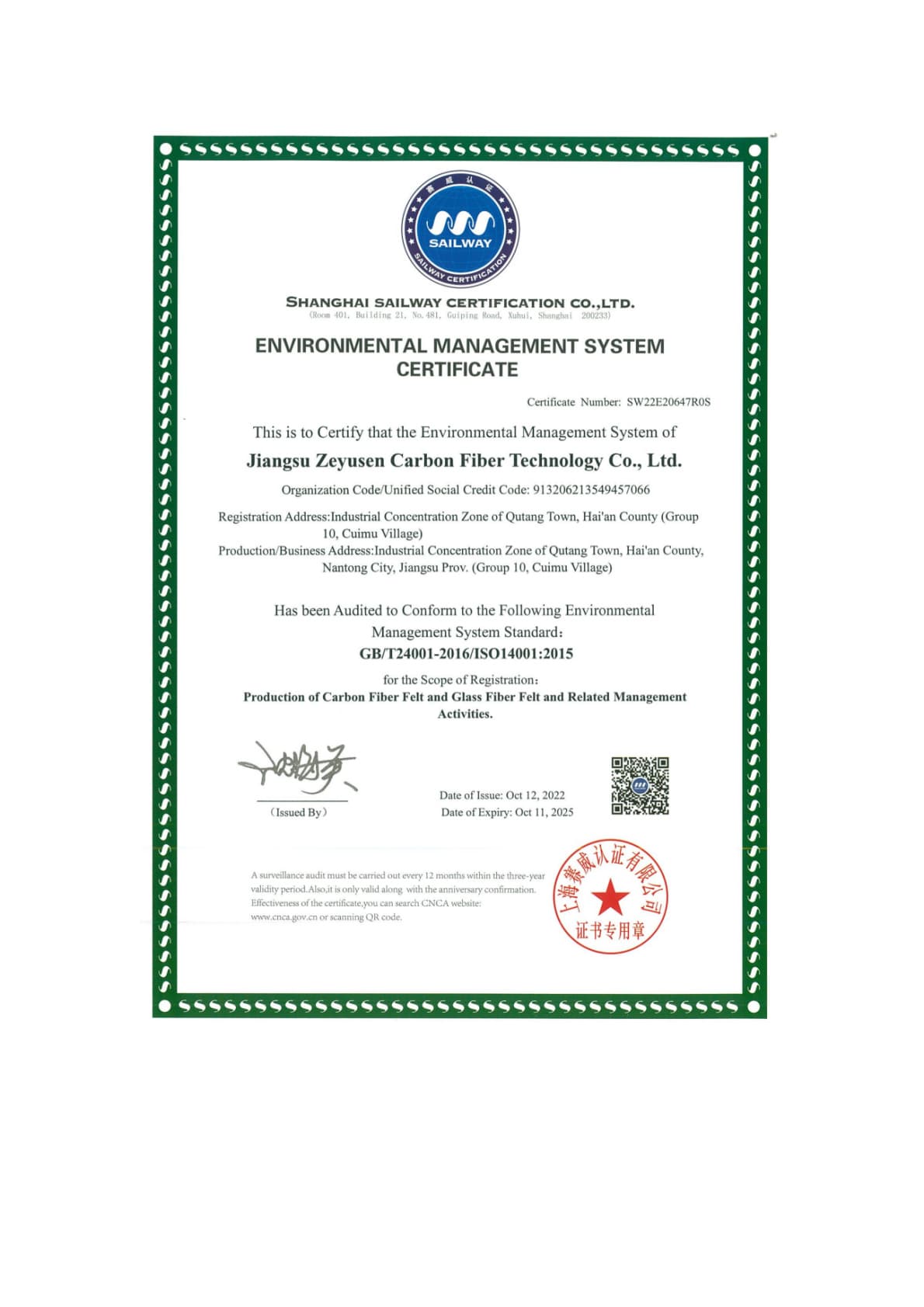 ISO 45001 Occupational Health & Safety