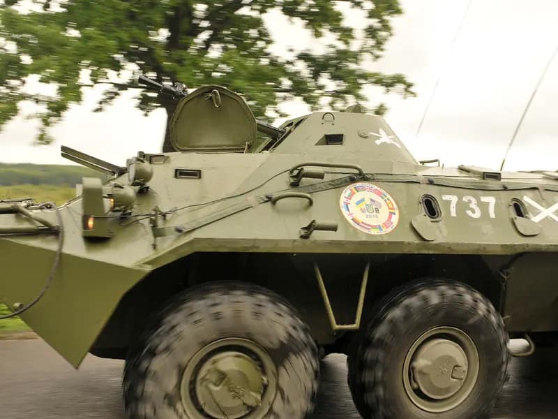 Militar y Defensa — imagen de referencia de aplicación industrial