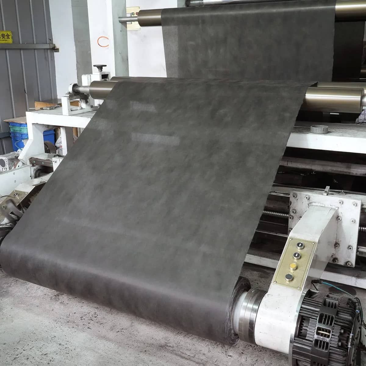 Slitting equipment in operation